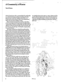 Cover page: A Community of Forms     [Adding Up and Multiplying Initiatives]