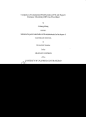 Cover page: Comparison of Computational Fluid Dynamics (CFD) and Magnetic Resonance Velocimetry (MRV) in a Flow Model