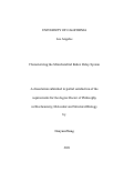 Cover page: Characterizing the Mitochondrial Redox Relay System