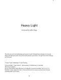 Cover page: Heavy Light