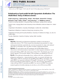 Cover page: Relationship of pericardial fat with lipoprotein distribution: The Multi-Ethnic study of atherosclerosis