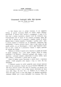 Cover page: Lineamenti Geologici delle Alpi Apuane