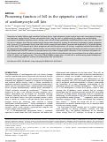 Cover page: Pioneering function of Isl1 in the epigenetic control of cardiomyocyte cell fate