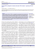 Cover page: The Rag GTPase-Ragulator complex attenuates TOR complex 1 signaling in fission yeast