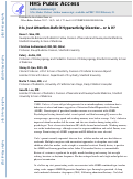 Cover page: It Is Just Attention-Deficit Hyperactivity Disorder…or Is It?