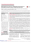 Cover page: Multi-Institutional Outcomes of Minimally Invasive Harvest of Rectal Mucosa Graft for Anterior Urethral Reconstruction.