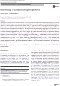 Cover page: Biotechnology of cyanobacterial isoprene production