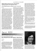 Cover page: Diane Wickland receives 2007 Edward A. Flinn III award