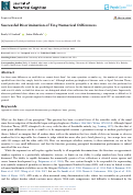 Cover page: Successful discrimination of tiny numerical differences