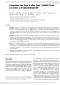 Cover page: Abbreviated San Diego Wisdom Scale (SD-WISE-7) and Jeste-Thomas Wisdom Index (JTWI).