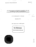 Cover page: DETERMINATION OP THE SURFACE GEOMETRY FOR THE ALUMINUM (110) AND (111) SURFACES BY COMPARISON OF USED CALCULATIONS WITH EXPERIMENT