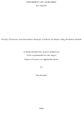 Cover page: Severity Prediction and Time-Series Analysis of Vehicle Accidents Using Statistical Models