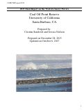 Cover page: 2015 Final Report on the Western Snowy Plovers