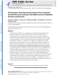 Cover page: HIV Transgenic Rats Demonstrate Superior Task Acquisition and Intact Reversal Learning in the Within-Session Probabilistic Reversal Learning Task