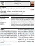 Cover page: Exposure to ambient ultrafine particulate matter alters the expression of genes in primary human neurons