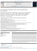 Cover page of Three-dimensional management needs of deep-sea hydrothermal vent ecosystems