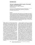 Cover page: The pre-T cell receptor (TCR) complex is functionally coupled to the TCR-zeta subunit.