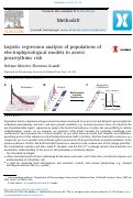 Cover page: Logistic regression analysis of populations of electrophysiological models to assess proarrythmic risk
