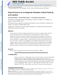 Cover page: Physical exercise as an epigenetic modulator of brain plasticity and cognition.