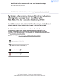 Cover page: RETRACTED ARTICLE: Synthesis, characterization and in vitro evaluation of magnetic nanoparticles modified with PCL–PEG–PCL for controlled delivery of 5FU