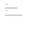 Cover page: Program Director's Overview Report for the Office of Health and Environmental Research - 1994