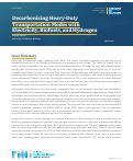 Cover page of Decarbonizing Heavy-Duty Transportation Modes with&nbsp;Electricity, Biofuels, and Hydrogen