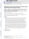 Cover page: Multiantigenic Nanotoxoids for Antivirulence Vaccination against Antibiotic-Resistant Gram-Negative Bacteria