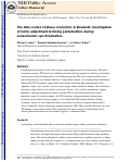 Cover page: The Time Course of Phase Correction: A Kinematic Investigation of Motor Adjustment to Timing Perturbations During Sensorimotor Synchronization