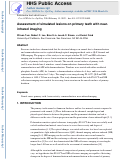 Cover page: Assessment of simulated lesions on primary teeth with near-infrared imaging