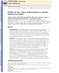 Cover page: ACGME case logs: Surgery resident experience in operative trauma for two decades.