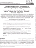 Cover page: Evaluating darunavir/ritonavir dosing regimens for HIV-positive pregnant women using semi-mechanistic pharmacokinetic modelling.