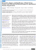 Cover page: Biometrics, Impact, and Significance of Basal Linear Deposit and Subretinal Drusenoid Deposit in Age-Related Macular Degeneration