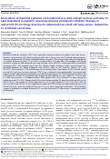 Cover page: Association of baseline systemic corticosteroid use with overall survival and time to next treatment in patients receiving immune checkpoint inhibitor therapy in real-world US oncology practice for advanced non-small cell lung cancer, melanoma, or urothelial carcinoma.