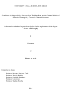 Cover page: Conditions of (Im)possibility : necropolitics, neoliberalism, and the cultural politics of death in contemporary Chicana/o film and literature