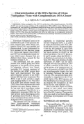 Cover page: Characterization of the RNA Species of Citrus Variegation Virus with Complementary DNA Clones(Italy)