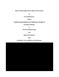 Cover page: Effects of Povidone-iodine foam in children with active decay