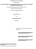 Cover page: The Unit Group of the Burnside Ring as a Biset Functor for Some Solvable Groups