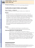 Cover page: Candida albicans hyphal initiation and elongation