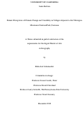 Cover page: Farmer Perceptions of Climate Change and Variability in Villages Adjacent to the Udzungwa Mountains National Park, Tanzania