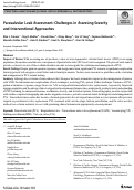 Cover page: Paravalvular Leak Assessment: Challenges in Assessing Severity and Interventional Approaches.