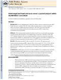 Cover page: Adult height and head and neck cancer: a pooled analysis within the INHANCE Consortium