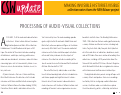 Cover page: Processing of Audio-Visual Collections