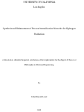 Cover page: Synthesis and Enhancement of Process Intensification Networks for Hydrogen Production