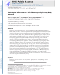 Cover page: Pathological Influences on Clinical Heterogeneity in Lewy Body Diseases