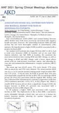 Cover page: 275 Association of Red Cell Distribution Width and Residual Kidney Function in Hemodialysis Patients