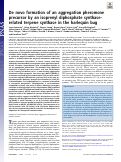 Cover page: De novo formation of an aggregation pheromone precursor by an isoprenyl diphosphate synthase-related terpene synthase in the harlequin bug