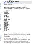 Cover page: Morphological and genomic characteristics of breast cancers occurring in individuals with Lynch Syndrome