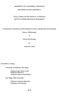 Cover page: Theory of Mind and Risk Behavior in Individuals with HIV and Methamphetamine Dependence