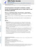 Cover page: Intersecting burdens: Homophobic victimization, unstable housing, and methamphetamine use in a cohort of men of color who have sex with men