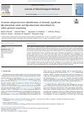 Cover page: Accurate subspecies-level identification of clinically significant Mycobacterium avium and Mycobacterium intracellulare by whole-genome sequencing